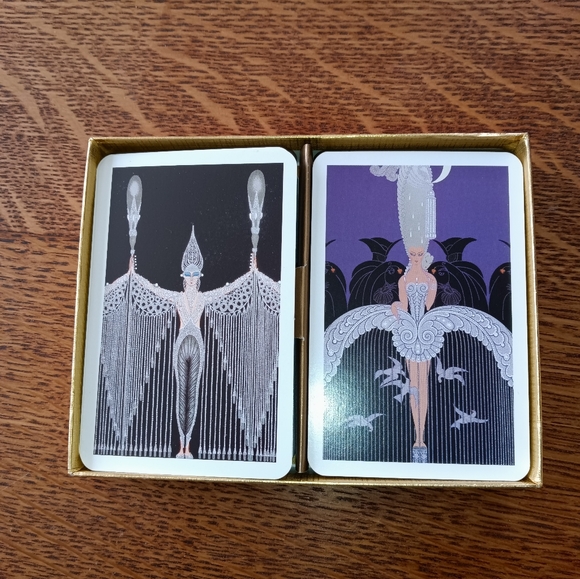 Erte Austrian boxed playing cards - Picture 2 of 4